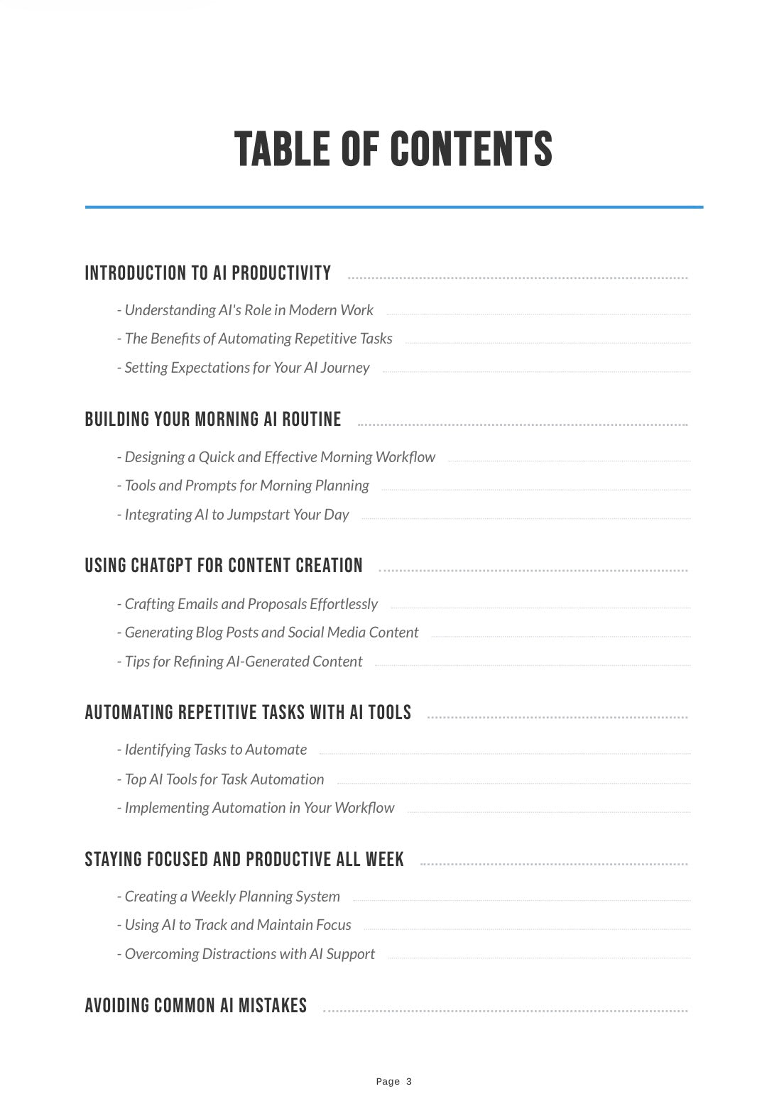 Free AI Productivity Mini-Guide